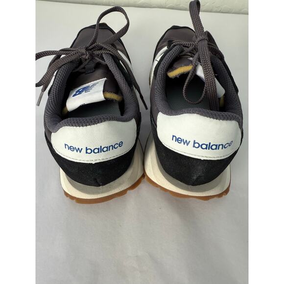 New Balance Retro 237 Boys Black Running Shoes Size 3.5 - Picture 3 of 6